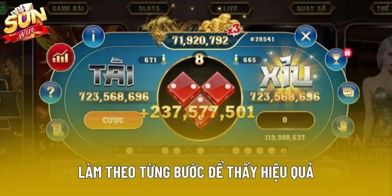Làm theo từng bước để thấy hiệu quả Làm theo từng bước để thấy hiệu quả